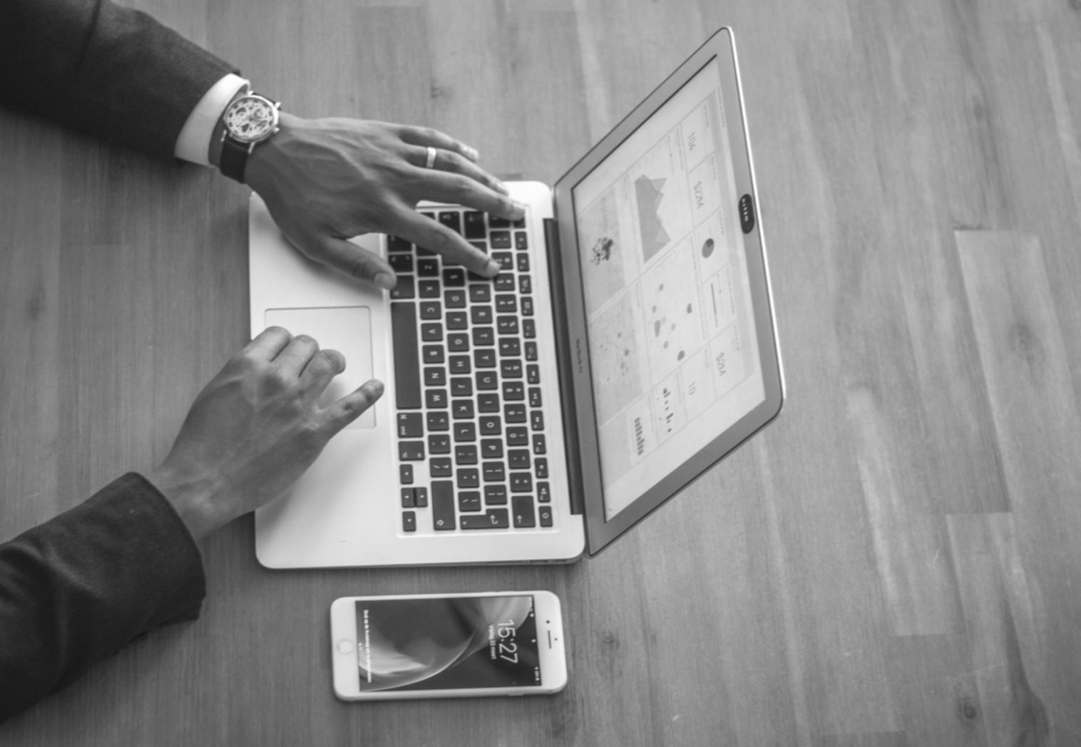 Analyse de données financières sur écran